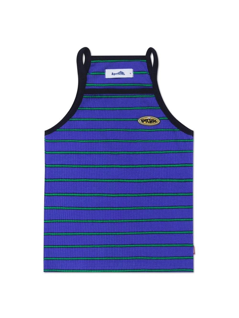 Striped Ribbed Tank Top - Picture 2 of 6